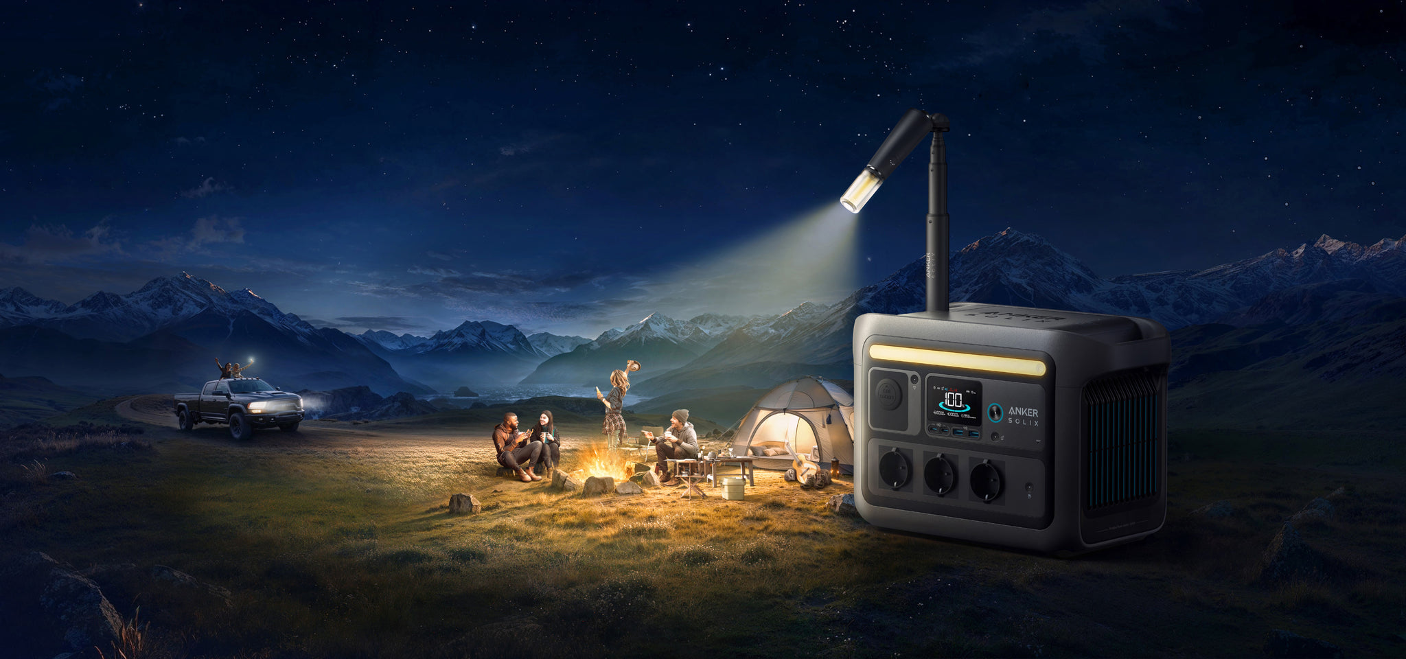 Anker SOLIX C800 Plus — Station électrique portable — comparatif Energie-Easy