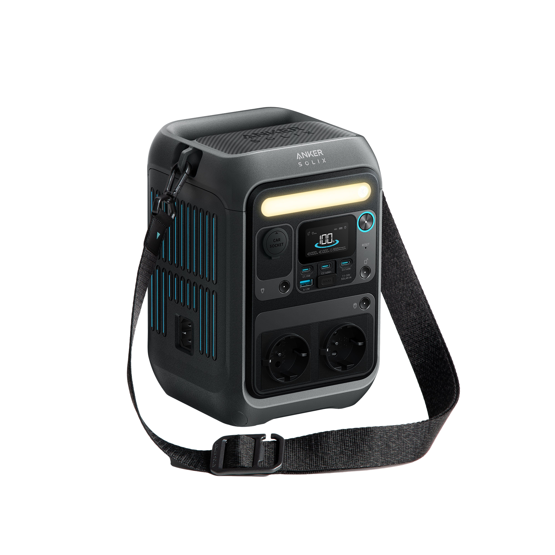 Anker SOLIX C300X AC — Station électrique portable — comparatif Energie-Easy