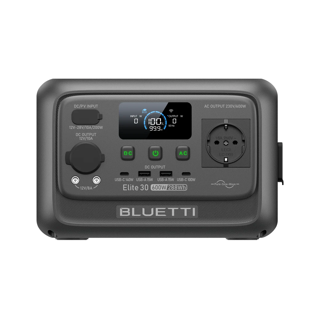 Bluetti Elite 30 V2 — Station électrique portable — comparatif Energie-Easy